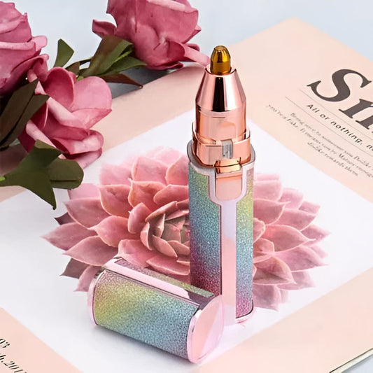 2 In 1 Rechargeable Flawless Eyebrow & Facial Hair Remover