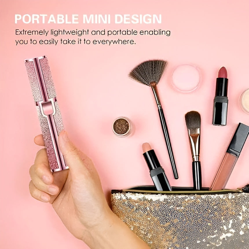 2 In 1 Rechargeable Flawless Eyebrow & Facial Hair Remover